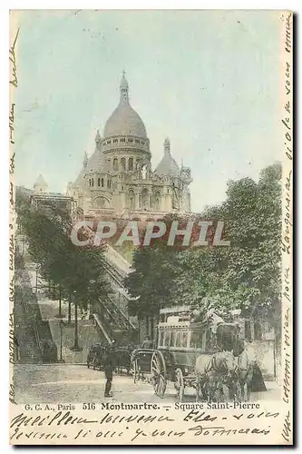 Cartes postales Montmartre Square Saint Pierre