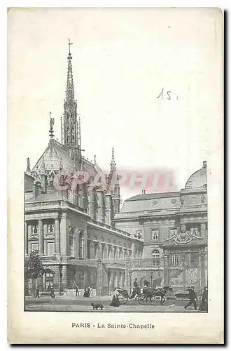 Cartes postales Paris La Sainte Chapelle