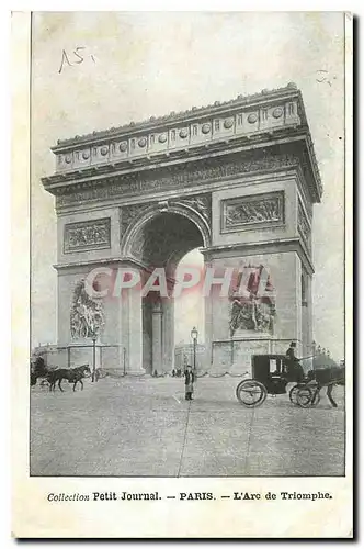 Ansichtskarte AK Petit Journal Paris l'Arc de Triomphe