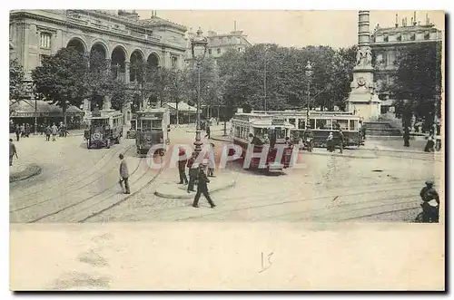 Cartes postales Paris Place du Chatelet Tramway