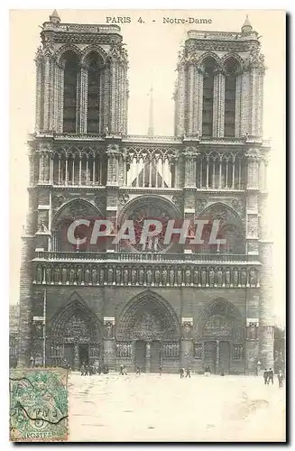 Cartes postales Paris Notre Dame