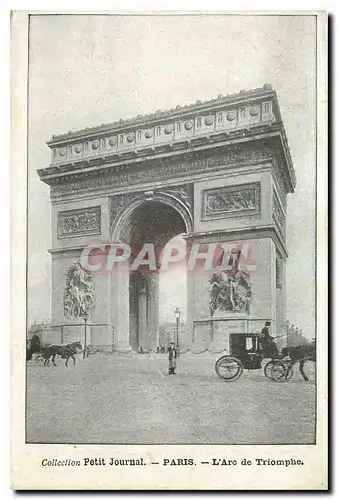 Cartes postales Paris L'Arc de Triomphe