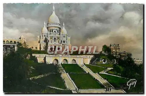 Ansichtskarte AK Paris et ses Merveilles Basilique du Sacre Coeur de Montmartre