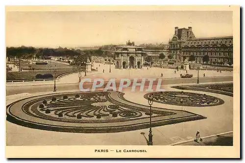 Cartes postales Paris Le Carrousel