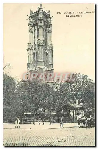 Cartes postales Paris La Tour St Jacques