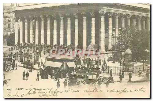 Cartes postales Paris La Bourse