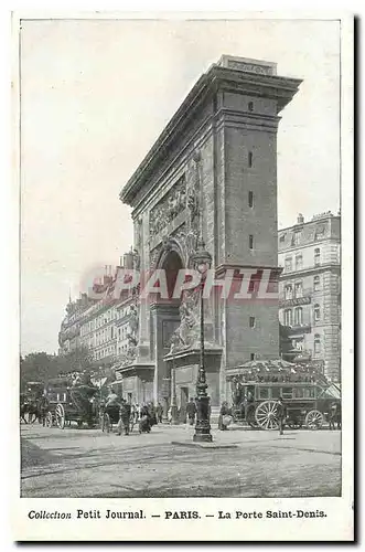 Cartes postales Paris La Porte Saint Denis