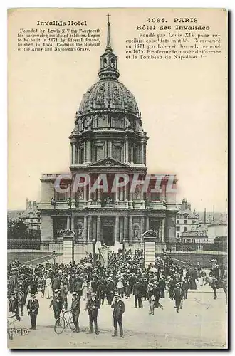 Cartes postales Paris Hotel ds Invalides