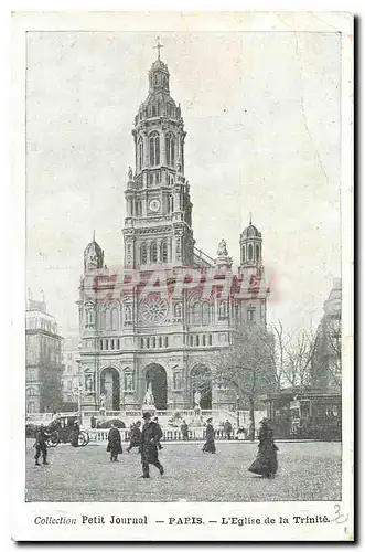 Ansichtskarte AK Paris l'Eglise de la Trinite