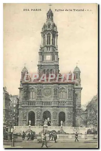 Ansichtskarte AK Paris Eglise de la Trinite