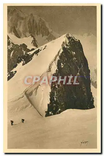 Ansichtskarte AK La Douce France Massif du Mont Blanc Les Grandes Jorasses Pointe Whymper