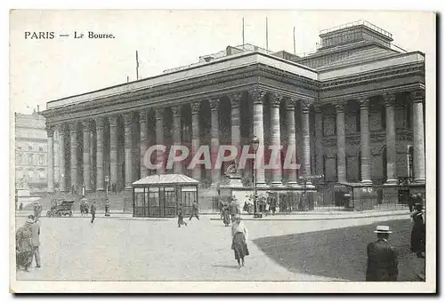 Cartes postales Paris Le Bourse