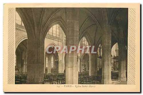 Cartes postales Paris Eglise Saint Merry