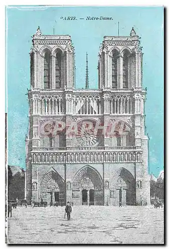 Cartes postales Paris Notre Dame