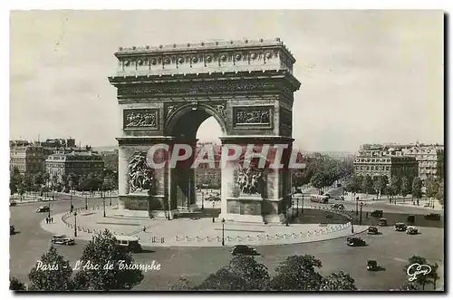 Cartes postales Paris l'Arc de Triomphe