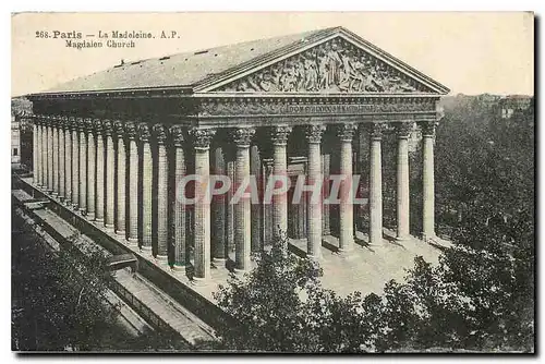 Cartes postales Sous les Ponts de Paris La Madeleine