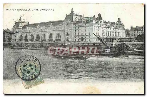 Cartes postales Paris Nouvelle gare d'Orleans