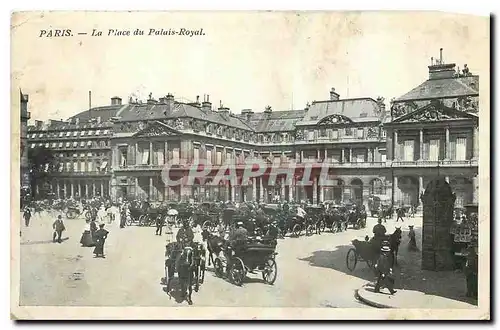 Cartes postales Paris La Place du Palais Royal