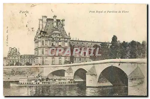 Ansichtskarte AK Pont Royal et Pavillon de Flore