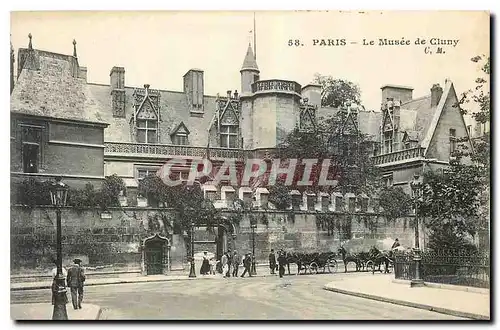 Cartes postales Paris Le Musee de Cluny