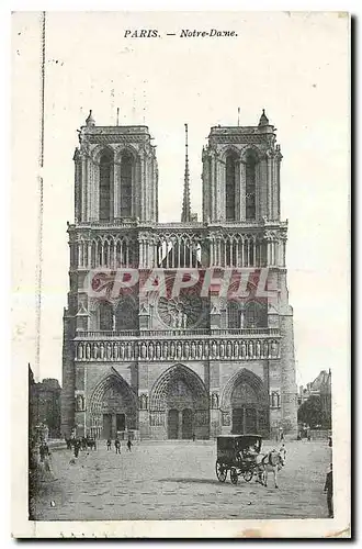 Cartes postales Paris Notre Dame