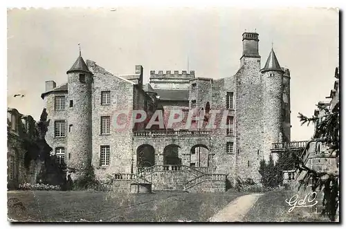 Ansichtskarte AK l'Auvergne Chatel Guyon Cour et facade Sud du chateau de Chazeron