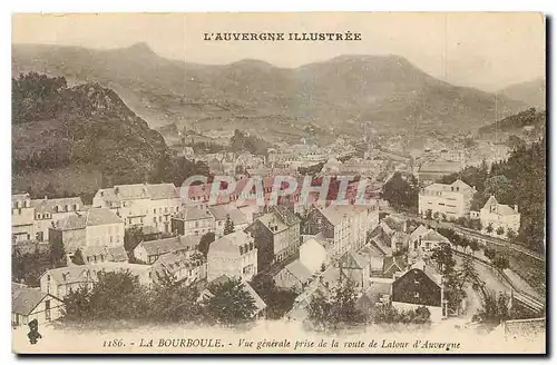 Ansichtskarte AK l'Auvergne La Bourboule Vue generale prise de la route de Latour d'Auvergne