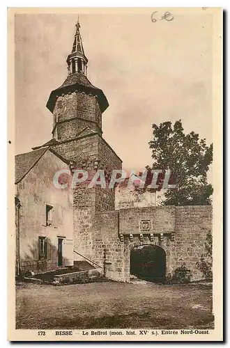 Cartes postales Besse Le Bettrol Entree Nord Ouest