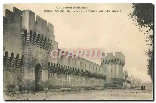 Cartes postales Avignon Vieux Remparts