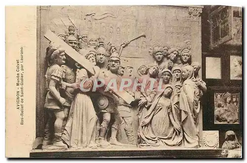 Cartes postales Avignon Musee Calvet Bas Rellef de Saint Didier par Laurano