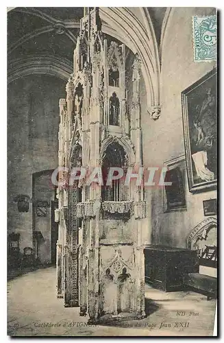 Cartes postales Cathedrale d'Avignon