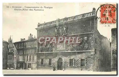 Cartes postales Avignon Conservatoire de Muqsiue Ancien Hotel des Monnaies