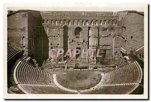 Cartes postales Orange Vaucluse Interieur du Theatre Romain