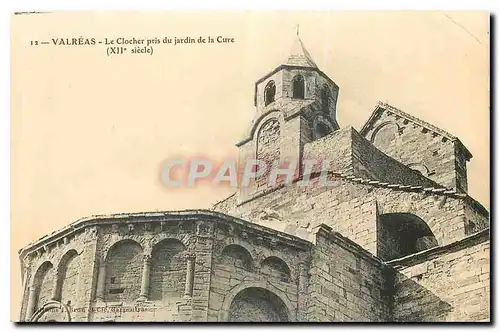 Cartes postales Valreas Le Clocher pris du jardin de la Cure