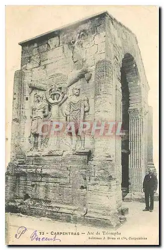 Cartes postales Carpentras Arc de Triomphe