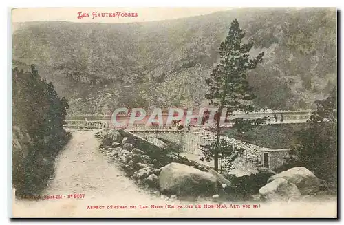 Cartes postales Les Hautes Vosges Aspect Lac Noir
