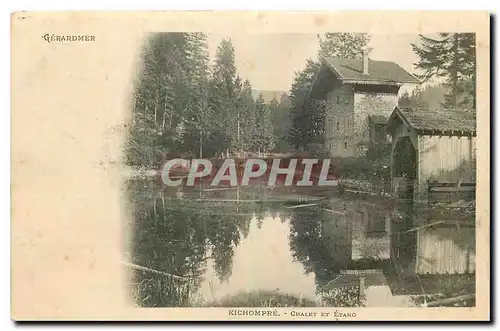 Cartes postales Kichompre Chalet et Etang