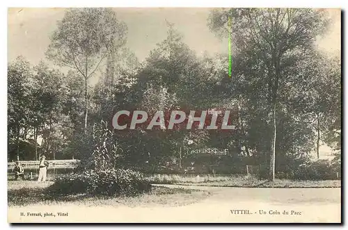 Cartes postales Vittel Un Coin du Parc