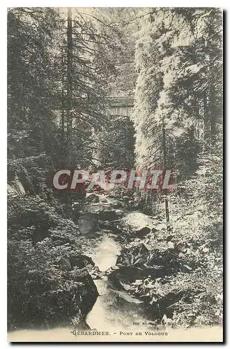 Ansichtskarte AK Gerardmer Pont de Vologne