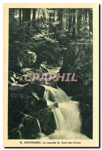 Ansichtskarte AK Gerardmer La cascade du Saut des Cuves