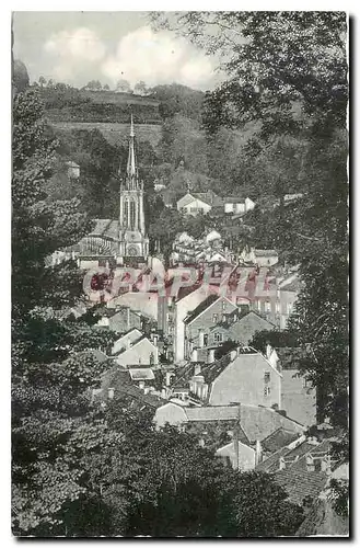 Cartes postales Plombieres les Bains Vue vers l'Eglise