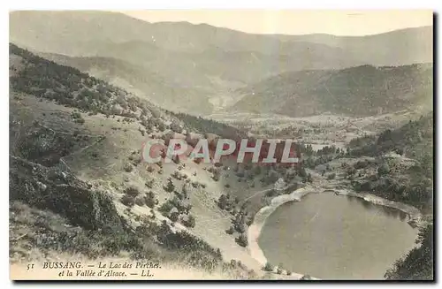 Ansichtskarte AK Bussang Le Lac des Perches et la Vallee d'Alsace