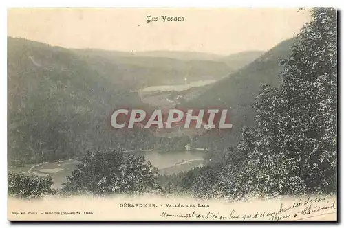 Ansichtskarte AK Les Vosges Gerardmer Vallee des Lacs