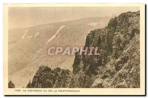 Ansichtskarte AK Le Hohneck vu de la Martinwand