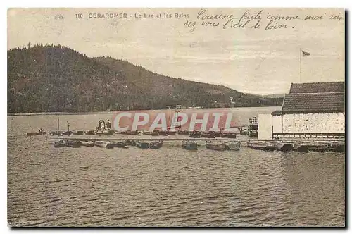 Cartes postales Gerardmer Le Lac et les Bains