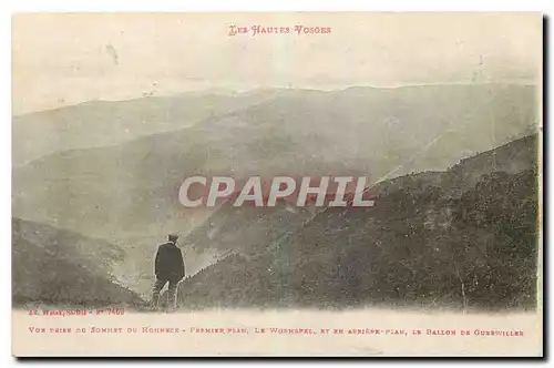 Cartes postales Les Hautes Vosges Le Ballon de Guebwiller