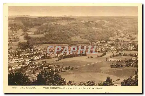 Ansichtskarte AK Val d'Ajol Vue generale La Feuillee Dorothee