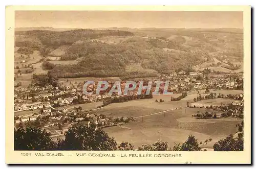 Cartes postales Val d'Ajol Vue generale La Feuillee Dorothee