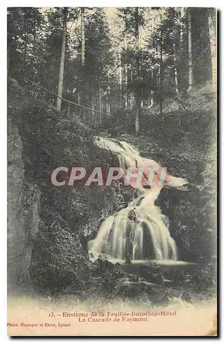 Cartes postales Environs de la Feuille Dorothe Hotel La Cascade de Faymont
