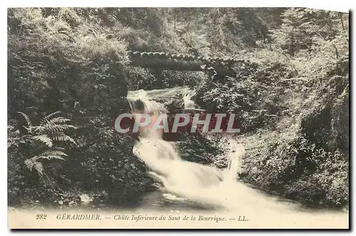 Ansichtskarte AK Gerardmer Chute Inferieure du Saut de la Bourrique